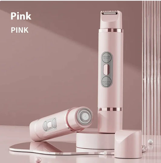 Dual-Head Electric Shaver Painless Women's Epilator Bikini Hair Removal Device