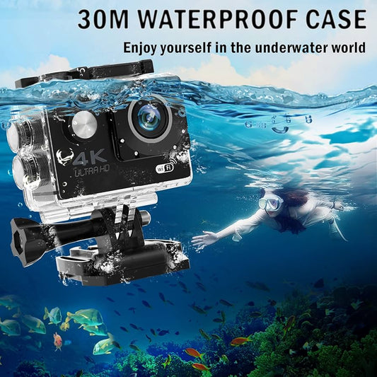 Dive Into Adventure: The Ultimate Underwater Action Camera – Now at Xtraa.store